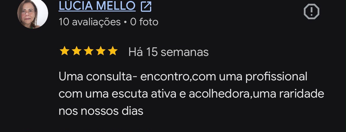 Depoimento de Lucia Mello