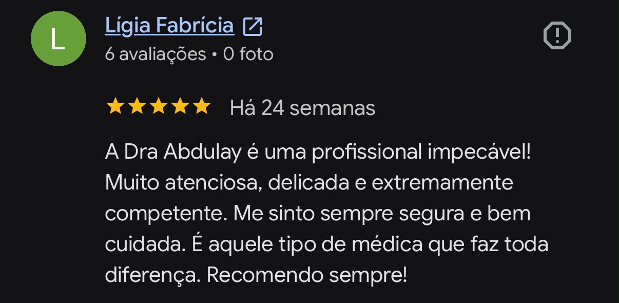 Depoimento de Lígia Fabrícia