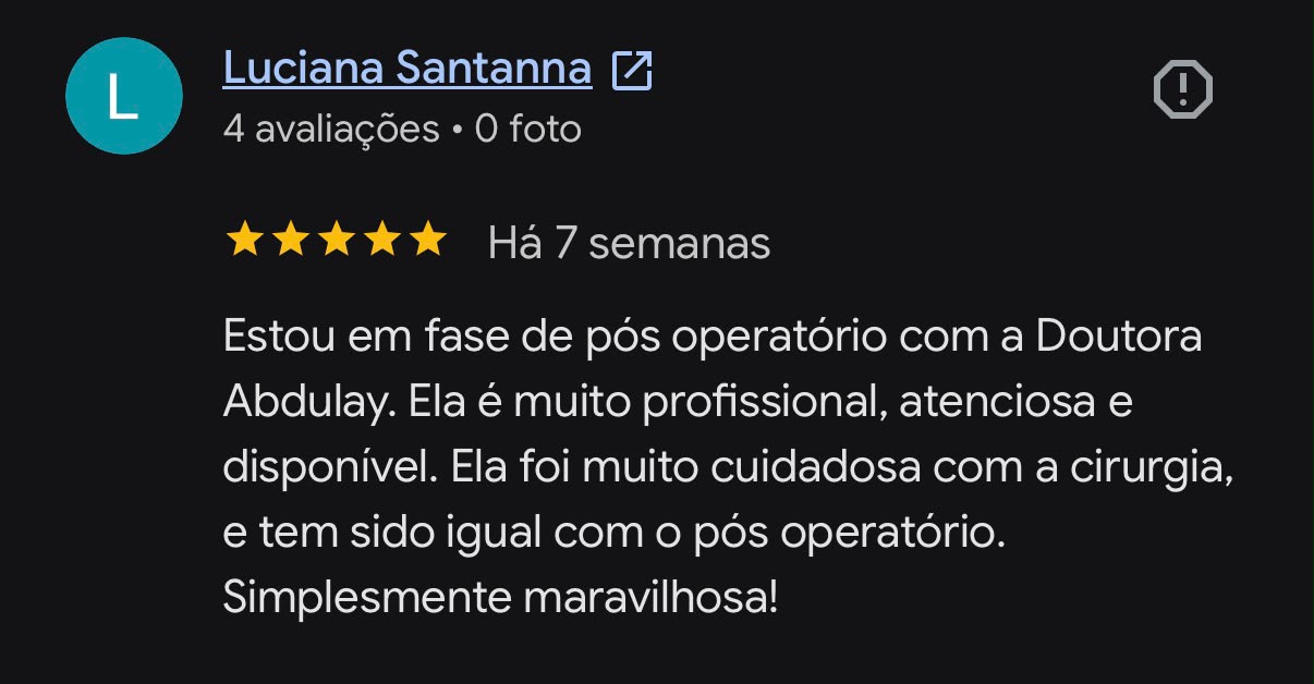 Depoimento de Luciana Santanna