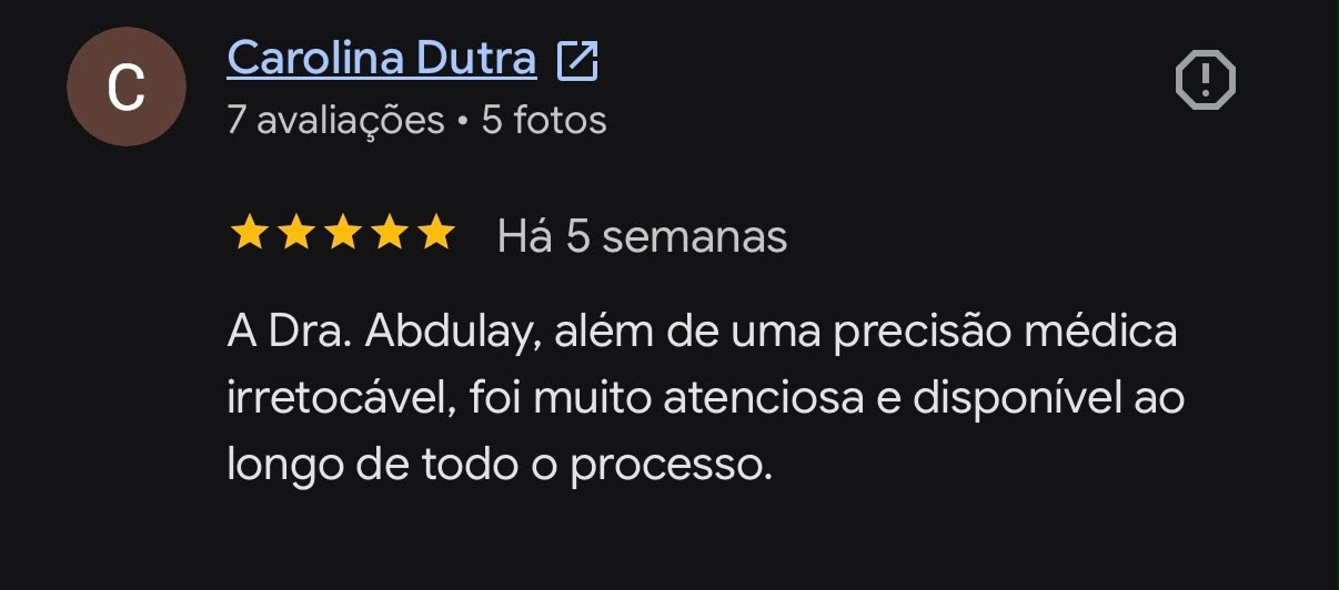 Depoimento de Carolina Dutra